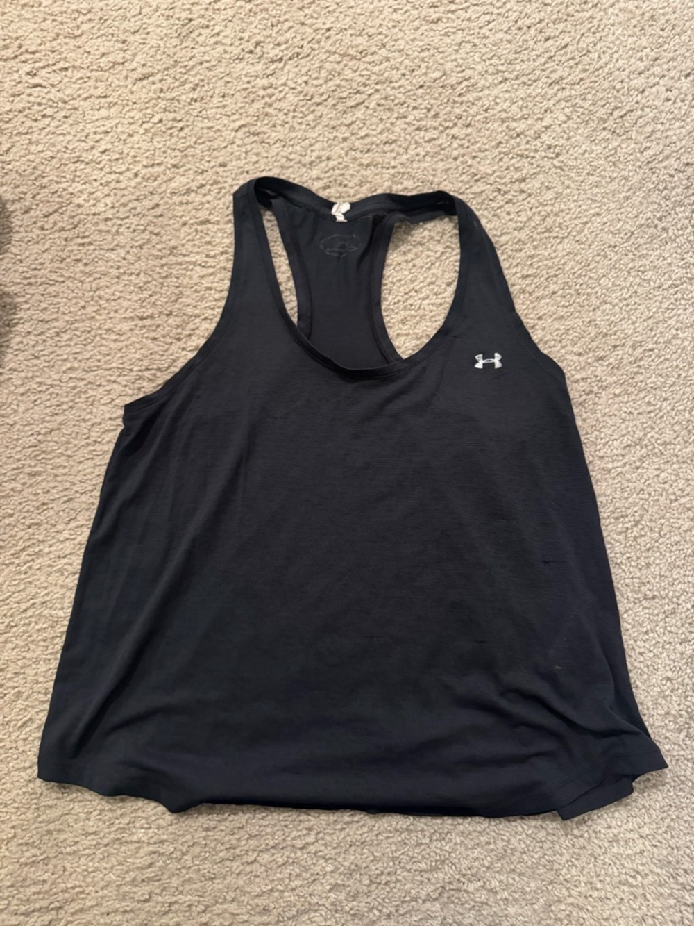 Under Armour Black Racerback Performance Tank
